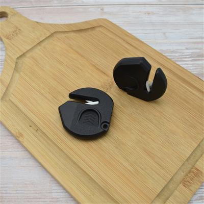 Knife Sharpener Handheld Multi-function Mini Portable Quick Ceramic Sharpening Tool Outdoor Grindstone Kitchen Knives Accessory