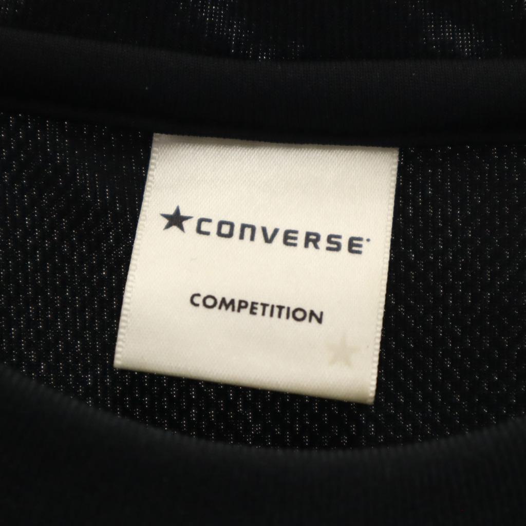 CONVERSE Short sleeve T-shirt S black Men's Used