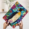 Stained Glass Penguin Poster Customized Wall Art Vintage Metal Signs Retro Tin Plaque for Man Cave Gaming Room Decoration Cozy