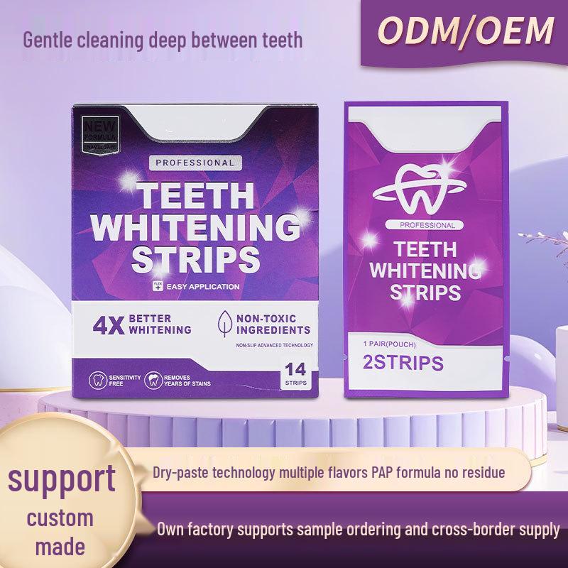 Professional V34 Purple Teeth Whitening Strips 7 pairs (14 strips) 12.5Kg