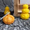 Halloween Pumpkin Silicone Mold Ghost Aromatherapy Candle Mold Used for Gypsum Ornaments Resin Dispensing Candles Making