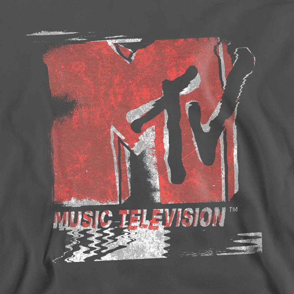 Bluza z logo MTV Unisex Adult Washed Out