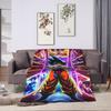 D-Dragons Ball Anime Flannel Blanket  Super Soft Throw Blanket for Home Decor Decorative Street Trend Bedspread Sofa Bed Cover