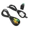 Car Audio AUX Switch USB Wire Cable Adapter Replacement for RCD510 RNS315 B6 B7 CC