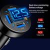 User Friendly Interface On a 4 Port USB Car Charger With Enhanced Safety Features & Real Voltage Display Functionality