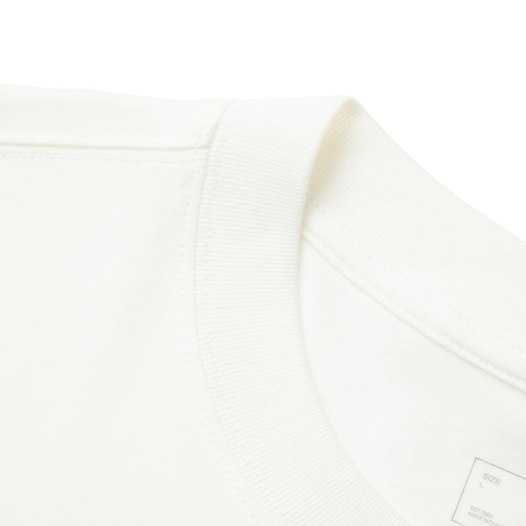 Li-Ning Breathable Versatile Letter Round Neck Short Sleeve T-Shirt Men Tops Off-White AHSV163-5