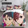Dandadan Bedding Sets Bed Cover Comforter Duvet Cover Pillow Case 2-3 Pieces Sets Kids Adult Bedroom Decoration Children Gifts