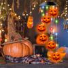 Halloween Wind Chimes Lights Outside House Decor Outdoor Decor Hanging Solar Powered Lights Outdoors Wind Chime Hanging Garden Lights Solar Wind Bell