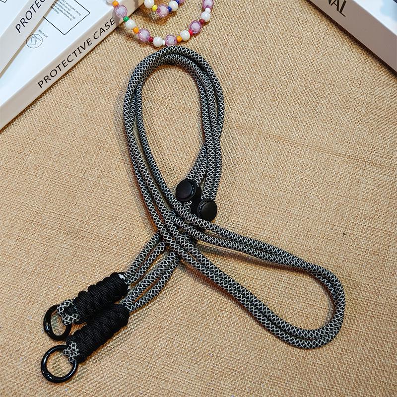 Verstellbares geflochtenes Handy-Lanyard - Abnehmbarer Umhänge-Schultergurt