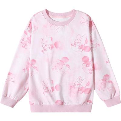 Disney Baby Girls' Pure Cotton Long-Sleeve Sweatshirt