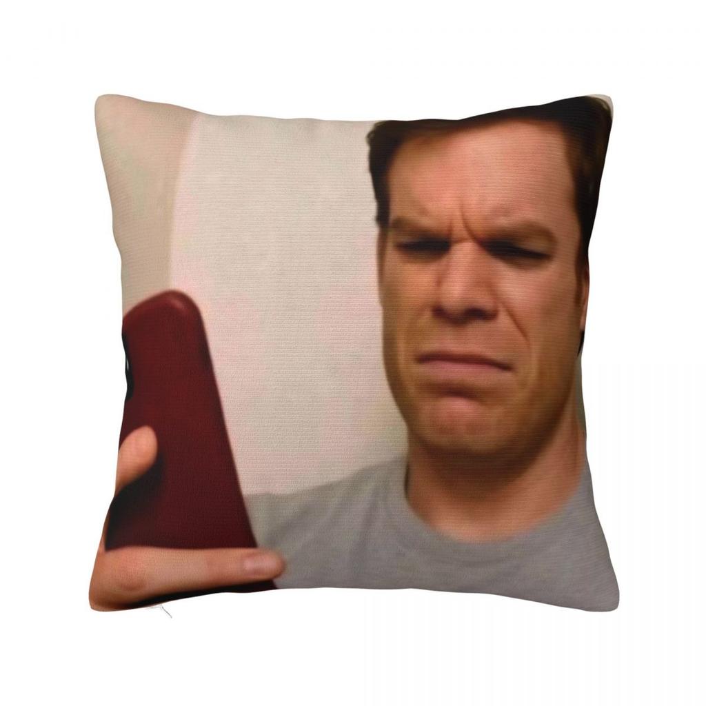 Dexter Morgan Pillow Case Cushion Cover Square Graphic Pillow Cover Funny Pillowcases For Chair Sofa Home Decoration