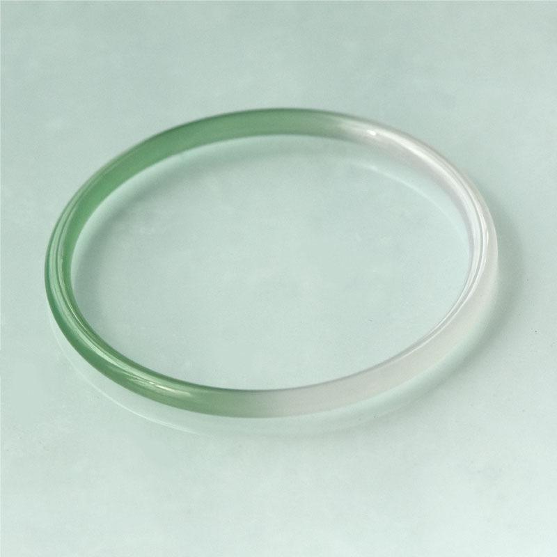 1 bracelet en jade naturel à la mode, breloque en jade, cadeau pour femme