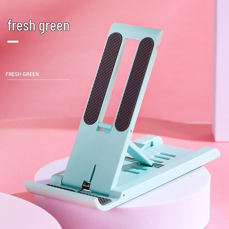 

Регулируемая настольная подставка макаронных цветов для iPad и мобильных телефонов - Портативная, выдвижная и складная.