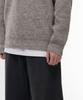 MUSINSA STANDARD Mixed Yarn Crew Neck Knit [Mushroom]