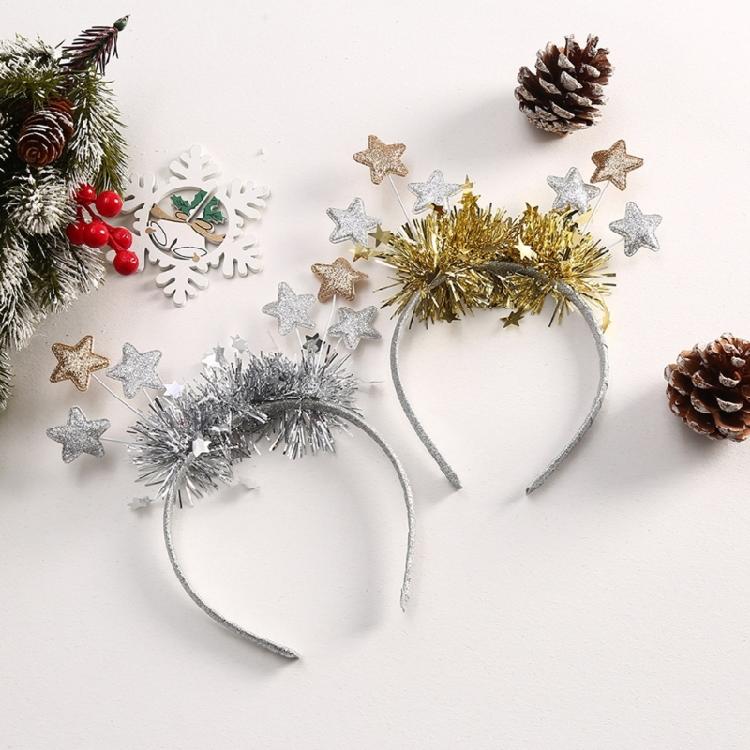Weihnachts-Stirnband Foto-Requisiten Lustiger Haarreif Stern für Party Weihnachten Neujahr