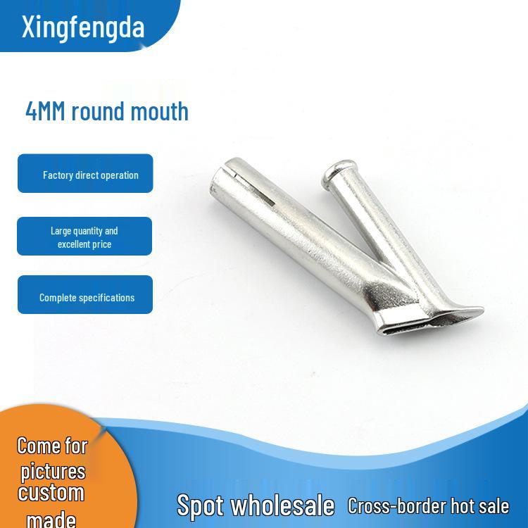 Heißluftschweißpistolen-Zubehör: Edelstahldüsen - Dreieckiger Festpunkt, Y-förmig und Runddüse