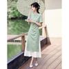 Elegant New Chinese Style A-Line Summer Dress
