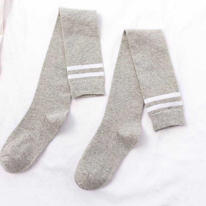 Women's Over-the-Knee Socks: College Style Japanese/Korean Mid-Calf Long Socks for Spring and Autumn
