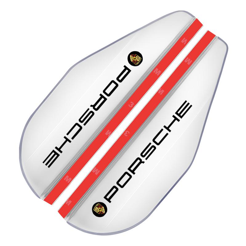 2Pcs Car Rear View Side Mirror Rain Board Sun Visor Eyebrow Guard For Porsche 911 918Spyder 928 944 968 Boxster Cayenne Macan Panamera