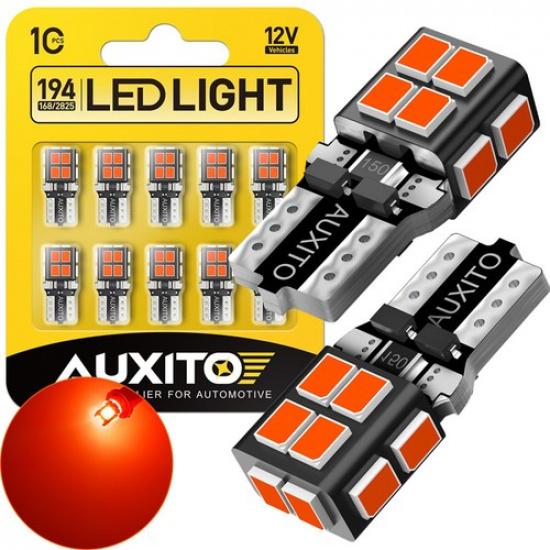 10X T10 194 168 192 LED Door Interior Dome Map Trunk Light Bulbs Bright 14E