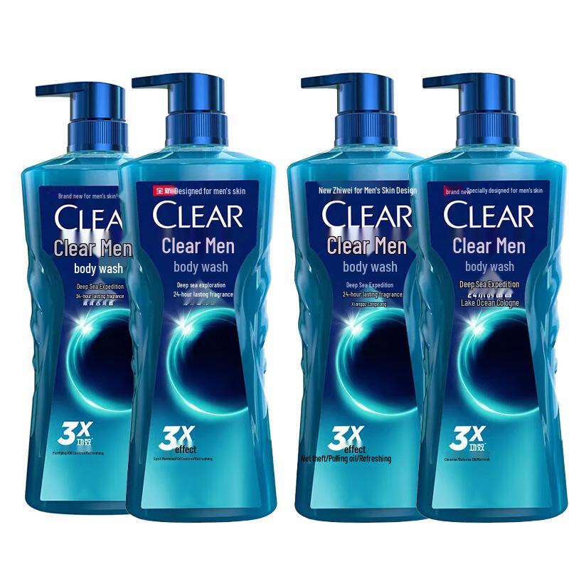 

CLEAR Men Deep Sea Adventure Cologne Scent Shower Gel