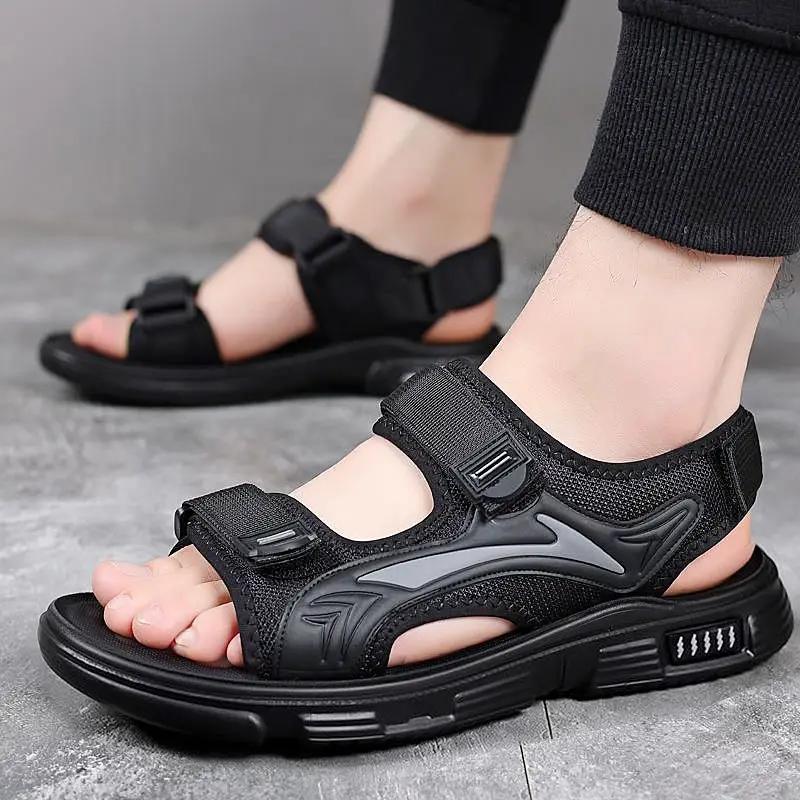 Fashion Beach Shoes for Men Running Sports New Fashion on Offer Trend 2025 Color Wholesale Pvc Stylish Comfortable 39 Buy Man Sandals