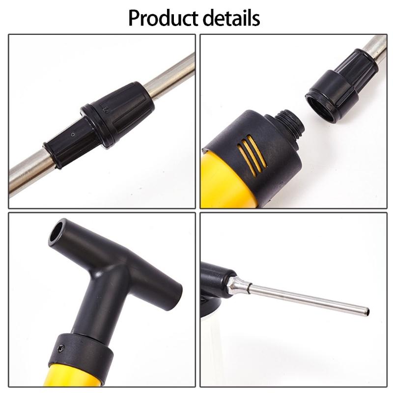 Large Capacity Cordless Pollinator Sprayer Detachable Extension Rod Stainless Steel Nozzle For Greenhouses Use