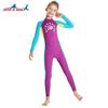 Children's Swimsuit One-piece Long-sleeved Girls 'swimsuit Student Sunscreen Quick-drying Hot Breathable Diving Suit