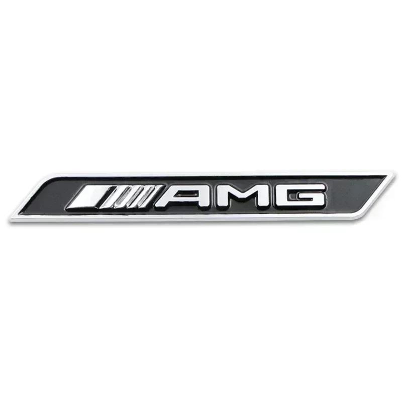 1pcs Car Trunk Sticker Auto Badge Sticker For AMG Mercedes Benz W204 W124 W201 W202 W212 W220 W205 GLA CLA Automotive Goods