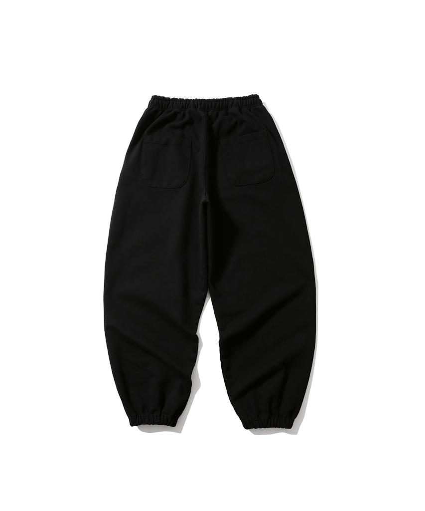 ANGLAN Heavyweight Classic Jogger Pants - Black