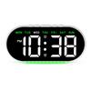 Minimalist Design LED Electronic Clock Large Screen Ambient Light Clock  Indoor Use