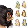 Crushed Stone Hair Clip Non-slip Butterfly Crystal Hairpin Elegant Hair Claw  Party