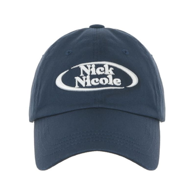 

NICK&NICOLE NICOLE SEOUL CIRCLE BALL CAP_NAVY FREE