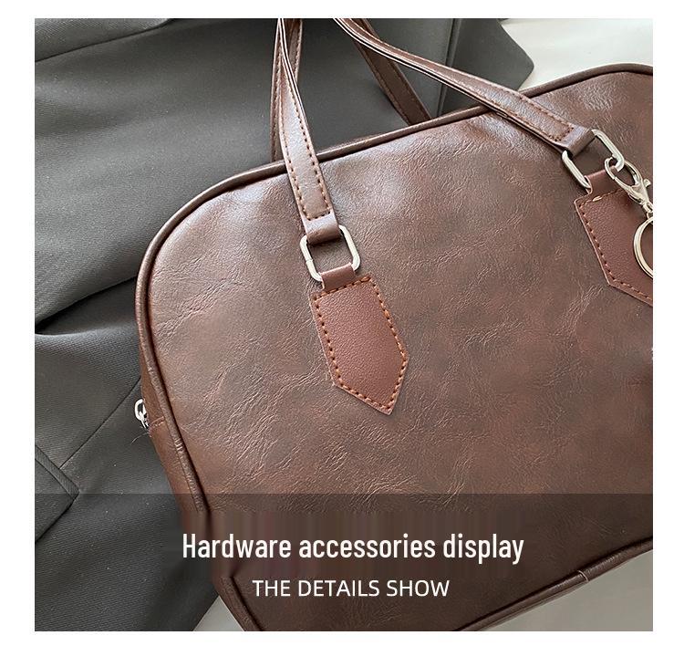 Women's Retro Boston Bowling Bag - 2025 Autumn/Winter Collection