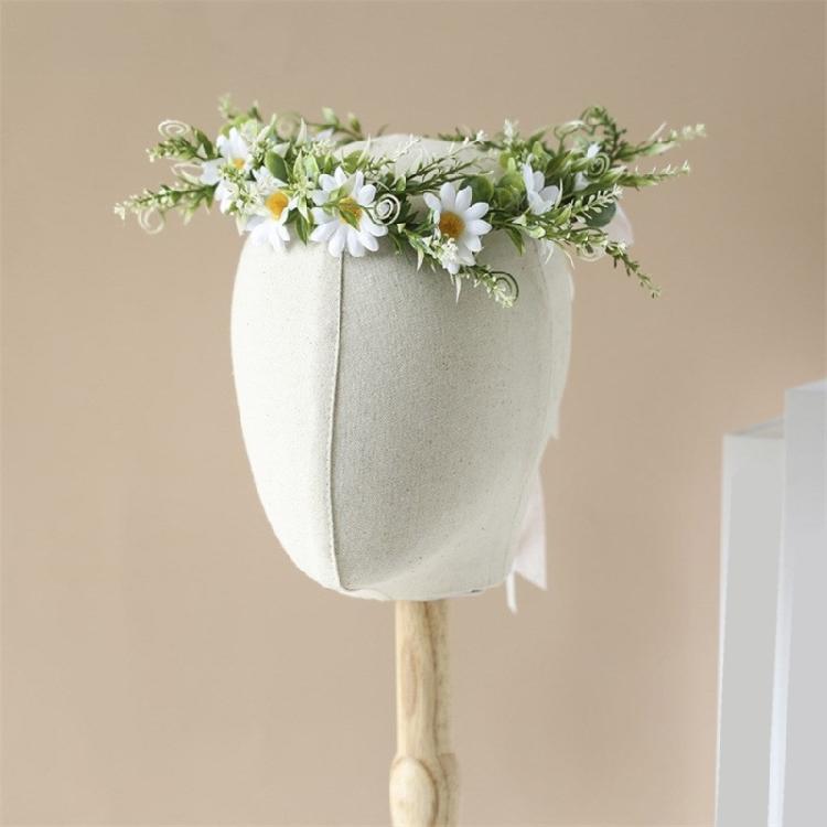 Flower Headbands Daisy Garlands Crown Hair Wreath Bride Flower Crown Wedding