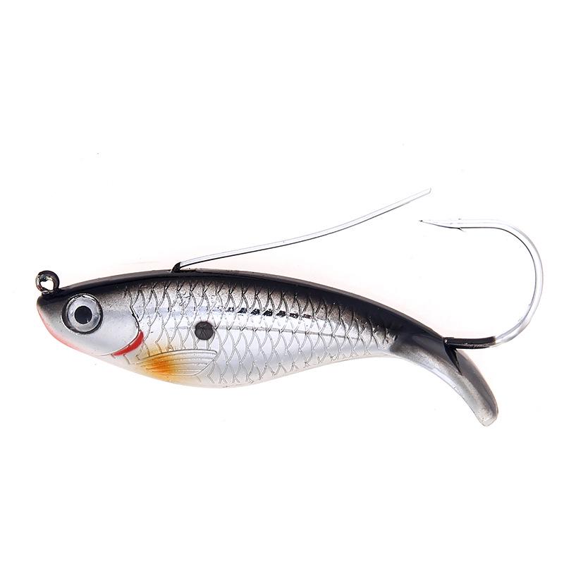 

Simulated Fish Scale Lure: 8.5cm/21.2g Single Hook Hard Bait for Fishing