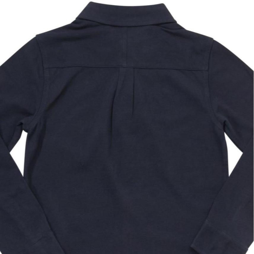 Polo Ralph Lauren Shirt Ss23 Casual Solid Long Sleeve Navy Blue Men shirts 323914506-001