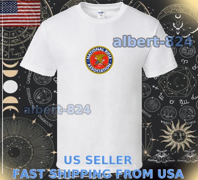 NEW SHIRT NATIONAL RIFLE ASSOCIATION LOGO T shirt FUNNY AMERICAN SIZE S TO 5XL S