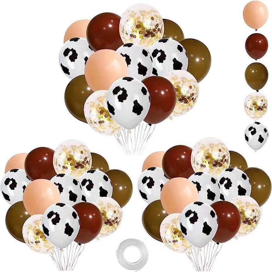 Same Color Latex Balloon Party Graduation Baby Wedding Holiday Decoration Balloon Chain Set