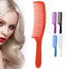 Comb Hair Plastic Curved Detangling Haircutting Combs Fine Teeth for Salon Household Barber