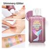 Body Glow Gel With Colorchanging Mermaid Scales For Facial Makeup And Festival Sparkle