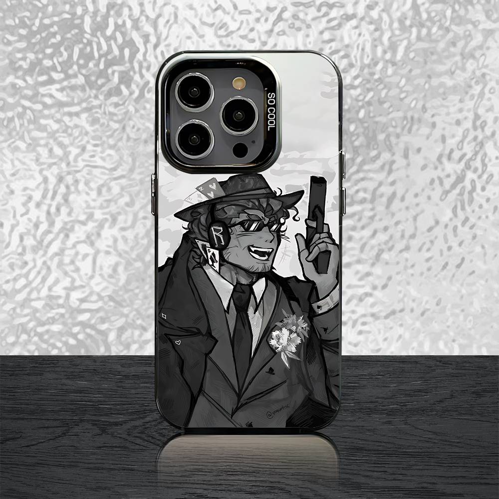 F-ForsakenS Chance Phone Case For iPhone 14,16,12,15,13,17,11,E,Pro,Max,Plus,Air,Mini Black Soft Cover iPhone17
