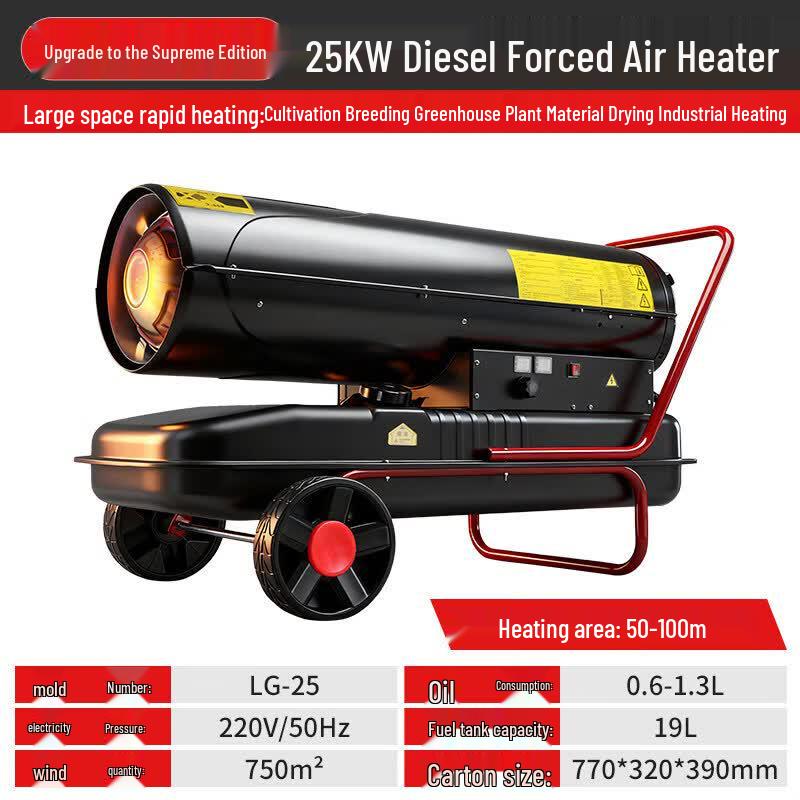 Luzhangyong Industrial Diesel Forced Air Heater