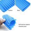 Home Improvement Bathroom Hardware Anti - Skidding Flexible Silicone Tray Soapbox Soap Dishes Plate Holder