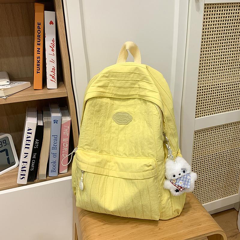 Korean version schoolbag female college student Mori department cute large-capacity computer backpack sweet campus junior high school student backpack