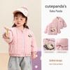 Kaka Panda Kids' Winter Cotton Jacket: Warm Padded Coat for Girls, Boys, and Babies