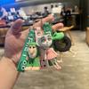 New Italian Brainrot Animals Keychains for Accessories Funny Sigma Skibidi Rizz Cat Silly Meme Keyrings Fans Friends Gifts
