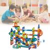 Building Magnetic Blocks Toy For Children With Scene Track Scene Design Supplies