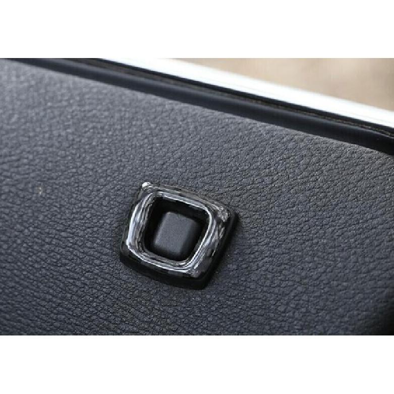 Inner Door Bolt Lock Down 2006-2010 Real Carbon Fiber For BMW X3 E83 Ring Frame