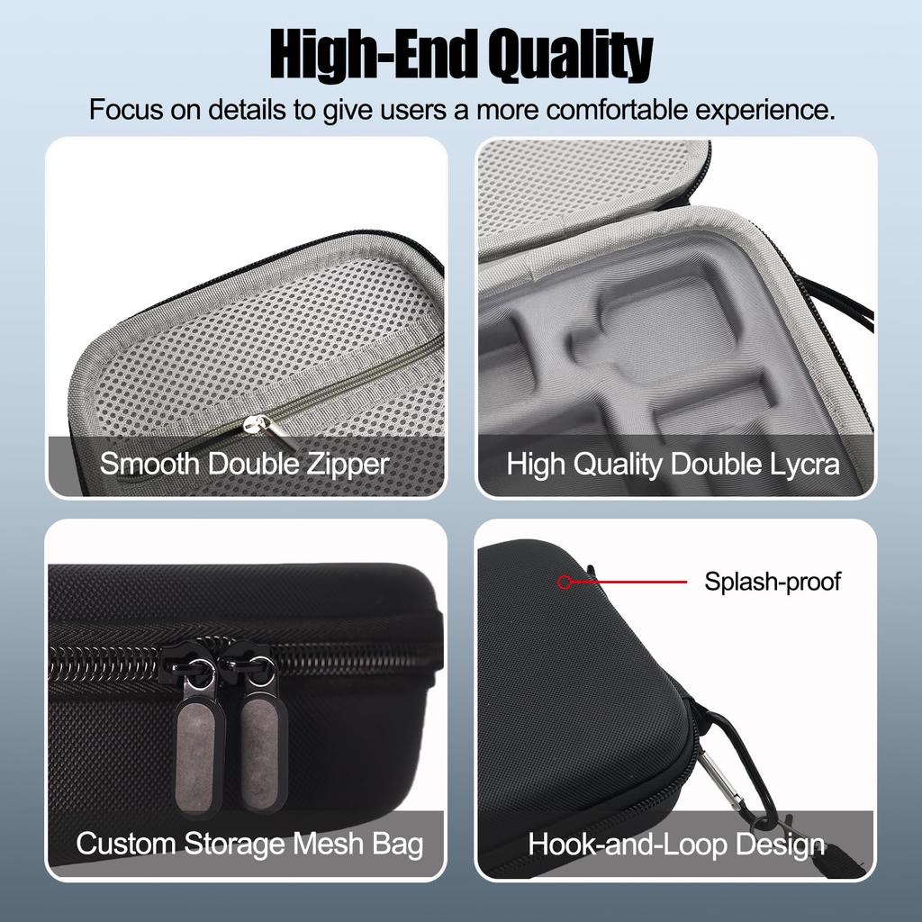 Kompatibel mit DJI Osmo Nano, Schützende Reisehülle, Tragbare Aufbewahrungstasche für Reisen, Leichte Schutz-Hartschale für Outdoor-Vlogging